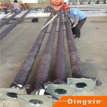 7m Hot Deep Galvanized Metal Pole with ISO CE